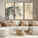 Abstract Horse Canvas Print | Modern Farmhouse Wall Art | by MyGreatCanvas | Canvas Wall Art Prints | Photo Prints & Wall Decor