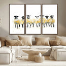 Farmhouse Wall Art Sheep Print | Ready to Hang Framed Canvas by MyGreatCanvas | Canvas Wall Art Prints | Photo Prints & Wall Decor