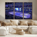 Amalie Arena Florida Wall Art Canvas Print - NHL Hockey by MyGreatCanvas | Canvas Wall Art Prints | Photo Prints & Wall Decor