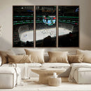 American Airlines Center Dallas Stars Wall Art Canvas Print