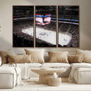 Rogers Place Edmonton Oilers Ice Hockey Stadium Wall Art,
