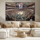 United Center Chicago Bulls Stadium Wall Art Canvas Print