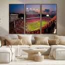 NC State Wolfpack Football Team Print - Raleigh
