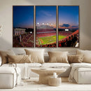 NC State Wolfpack Football Team Print - Raleigh by MyGreatCanvas | Canvas Wall Art Prints | Photo Prints & Wall Decor