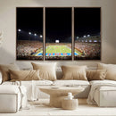 SMU Mustangs Football Team Print - Dallas Gerald J. Ford