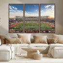 Framed Houston Cougars Football Team Print - Houston TDECU by MyGreatCanvas | Canvas Wall Art Prints | Photo Prints & Wall Decor