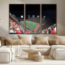 Houston Cougars Football Team Print - Houston TDECU Stadium by MyGreatCanvas | Canvas Wall Art Prints | Photo Prints & Wall Decor