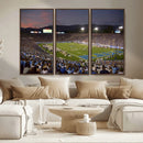 UCLA Bruins Football Team Print - Pasadena Rose Bowl Stadium