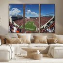Virginia Tech Hokies Football Team Print - Blacksburg Lane