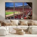 Wisconsin Badgers Football Team Print - Madison Camp Randall by MyGreatCanvas | Canvas Wall Art Prints | Photo Prints & Wall Decor
