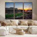 Demon Deacons Football Team Print Canvas- Winston-Salem by MyGreatCanvas | Canvas Wall Art Prints | Photo Prints & Wall Decor
