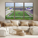 KState Wildcats Football Team Print - Manhattan Bill Snyder by MyGreatCanvas | Canvas Wall Art Prints | Photo Prints & Wall Decor