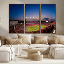 Wolfpack Football Team Wall Art Print - Raleigh
