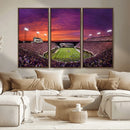 East Carolina University Pirates Football Print Canvas-