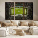 UCF Knights Football Team Print - Orlando FBC Mortgage by MyGreatCanvas | Canvas Wall Art Prints | Photo Prints & Wall Decor