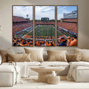 University of Illinois Fighting Illini Football Team Print by MyGreatCanvas | Canvas Wall Art Prints | Photo Prints & Wall Decor