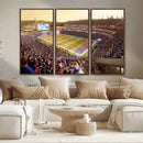 University of Kansas Jayhawks Football Team Print - Lawrence by MyGreatCanvas | Canvas Wall Art Prints | Photo Prints & Wall Decor