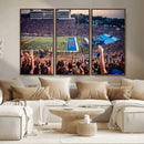 University of Kansas Jayhawks Football Team Art Print - by MyGreatCanvas | Canvas Wall Art Prints | Photo Prints & Wall Decor