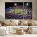 University of Kansas Jayhawks Football Team Print - Lawrence by MyGreatCanvas | Canvas Wall Art Prints | Photo Prints & Wall Decor