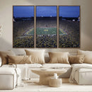 University of Michigan Wolverines Football Team Print - Ann by MyGreatCanvas | Canvas Wall Art Prints | Photo Prints & Wall Decor