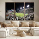 Georgia Tech Yellow Jackets Football Team Print - Atlanta by MyGreatCanvas | Canvas Wall Art Prints | Photo Prints & Wall Decor