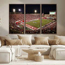 Indiana University Hoosiers Football Team Print Canvas by MyGreatCanvas | Canvas Wall Art Prints | Photo Prints & Wall Decor