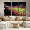 Iowa State University Cyclones Canvas Print, Football Team