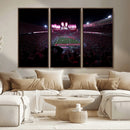 Ohio State University Buckeyes Football Team Print - by MyGreatCanvas | Canvas Wall Art Prints | Photo Prints & Wall Decor