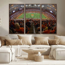 Syracuse University Orange Football Canvas Print, Football