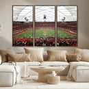Syracuse University Orange Football Team Print - Syracuse by MyGreatCanvas | Canvas Wall Art Prints | Photo Prints & Wall Decor