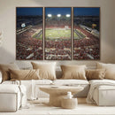 Texas Tech Red Raiders Football Team Print - Lubbock Jones by MyGreatCanvas | Canvas Wall Art Prints | Photo Prints & Wall Decor