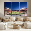 Rutgers Scarlet Knights Football Team Print - Piscataway SHI by MyGreatCanvas | Canvas Wall Art Prints | Photo Prints & Wall Decor