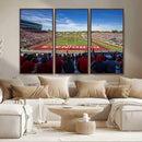 Ball State Cardinals Football Team Print - Muncie Scheumann