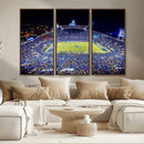 University of Memphis Tigers Football Team Print - Memphis by MyGreatCanvas | Canvas Wall Art Prints | Photo Prints & Wall Decor