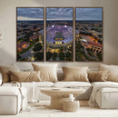 The Louisiana State University Tigers Football Team Print -