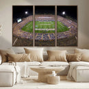 The University of Connecticut UCONN Huskies Football Team by MyGreatCanvas | Canvas Wall Art Prints | Photo Prints & Wall Decor