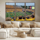 Puskar Stadium Canvas Print Wall Art - Morgantown Print -