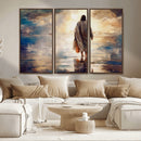 Jesus Walking on Water Wall Art | Ready to Hang Spiritual