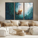 Powerful Jesus Canvas Print - Hand of Salvation,