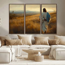 Jesus the Good Shepherd Wall Art Canvas Print - by MyGreatCanvas | Canvas Wall Art Prints | Photo Prints & Wall Decor
