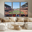 Oregon State Beavers Football Team Print - Corvallis Reser