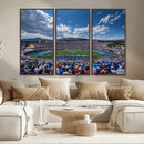 Air Force Falcons Football Team Print - Colorado Springs by MyGreatCanvas | Canvas Wall Art Prints | Photo Prints & Wall Decor