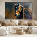 Abstract Horse Wall Art Canvas Print | Farmhouse Wall Decor by MyGreatCanvas | Canvas Wall Art Prints | Photo Prints & Wall Decor