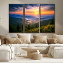 Majestic Mountain Sunrise Print | Landscape Wall Art | by MyGreatCanvas | Canvas Wall Art Prints | Photo Prints & Wall Decor