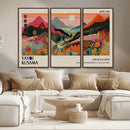 Yayoi 1986 Wall Art Print – Vibrant Sabi Sabi Japanese