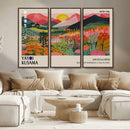 Old Barn Wall Art Canvas Print – Framed Rustic Moody Farm