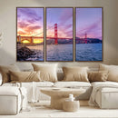 Golden Gate Bridge Wall Art Canvas Print – Framed San by MyGreatCanvas | Canvas Wall Art Prints | Photo Prints & Wall Decor