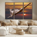 Old War Plane Wall Art Canvas Print by MyGreatCanvas | Canvas Wall Art Prints | Photo Prints & Wall Decor