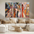 Abstract Afro American Jazz Canvas Wall Art | Music-Inspired by MyGreatCanvas | Canvas Wall Art Prints | Photo Prints & Wall Decor