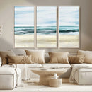 Ocean Abstract Wall Art Canvas Print